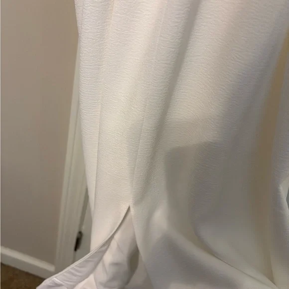 Dress the Population Off-Shoulder White Mini Dress - Picture 6 of 6